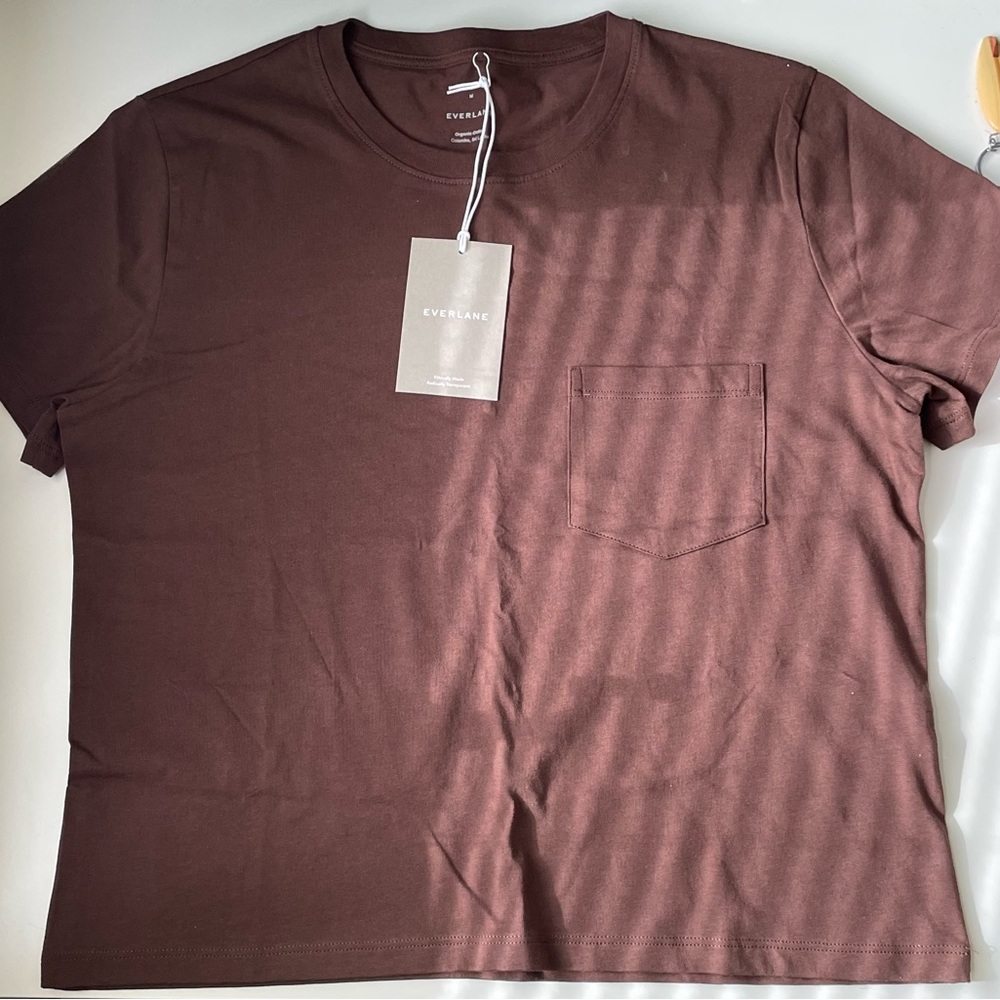 Everlane the Organic Cotton Box-Cut Tee